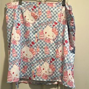 NWOT Hello Kitty skirt with side ties